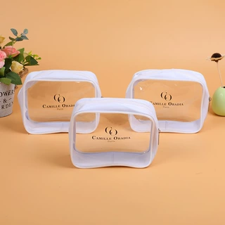 定做透明PVC包装袋拉链袋定制塑料袋立体环保化妆品洗漱收纳包