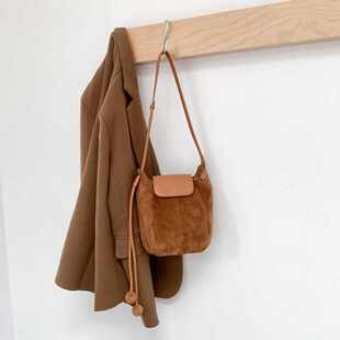 (Cross-border trading), matte leather one-shoulder bag, bag strap, genuine leather