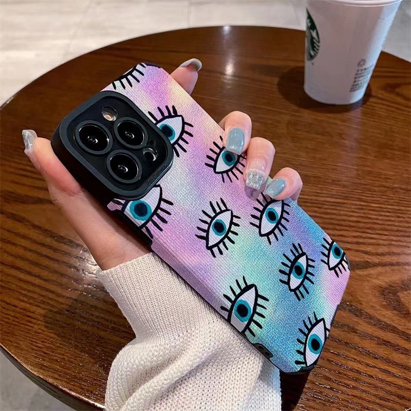 Simple Style Commute Eye Imitation Leather   Phone Cases display picture 1