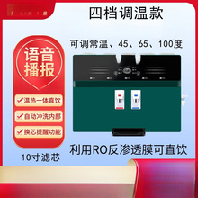 包邮净水机智能语音调温款净水器家用直饮冷热一体机RO反渗透