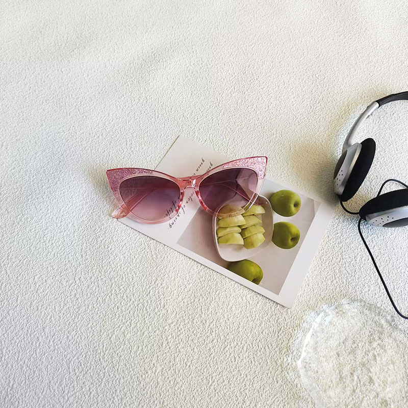 Moda ojo de gato parpadeante personalidad gafas de sol para niños Europa y América transfronterizas gafas de sol para niños al aire libre gafas de sol
