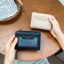 2026新款女士卡包女款高级感短款学生女钱包ins女拉链钱夹wallet