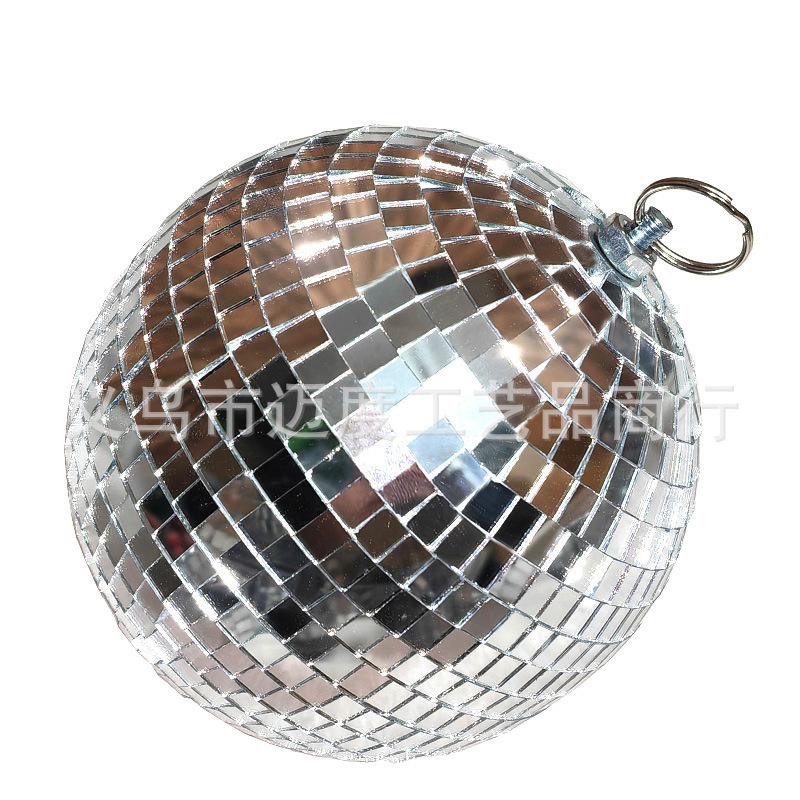 Glass Mirror Ball Laser Disco Ball Stage Decorative Ball Party Hanging Cake Plug-in Christmas Tree Pendant Glass Mirror Ball Laser Disco Ball Stage Decorative Ball Party Hanging Cake Plug-in Christmas Tree Pendant