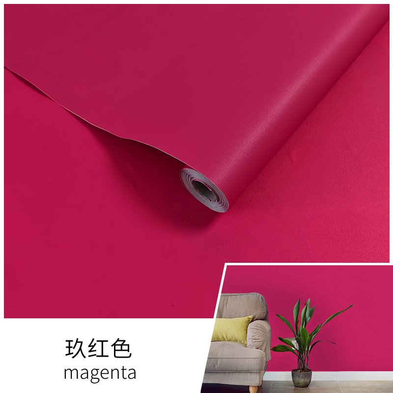 玫红色【加厚不透底】