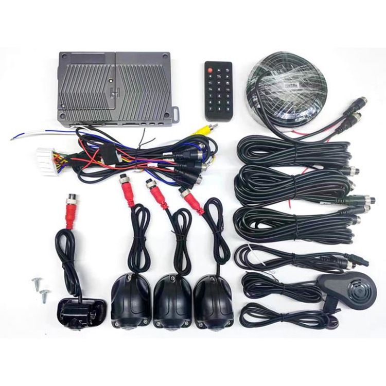 360-degree panoramic recorder, AI-powered smart surround-view dashcam, integrated imaging system for trucks and excavators