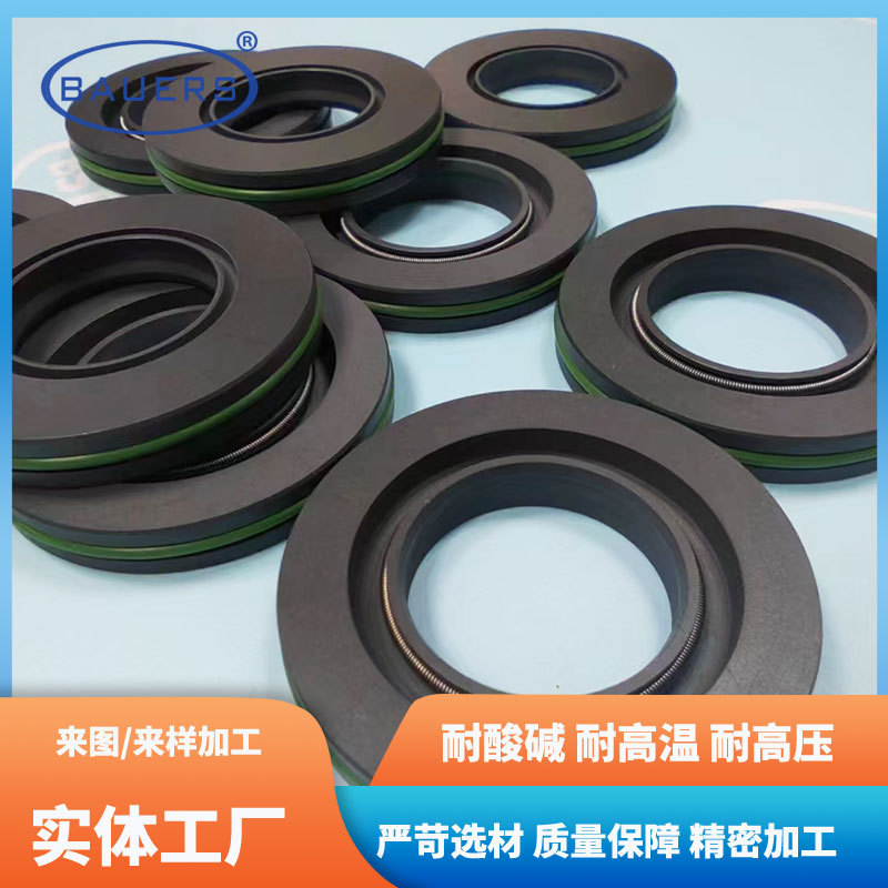 热熔胶泵油封 四氟油封高压油封 BCP旋转油封泵用油封 PTFE轴密封