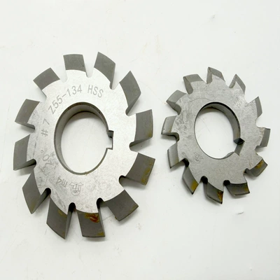 Diferensial dişli dəstləri Milling Cutter, Pressure Angle 20 Degrees, 1-m8-1 #