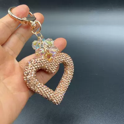 Car hanging – Amazon Clay Diamond Love - crystal-love-gold