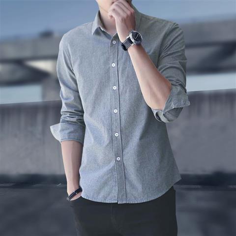 Camisa de manga corta de verano para hombre Oxford camisa blanca delgada camisa casual Camisa delgada de media manga ropa de hombre de moda