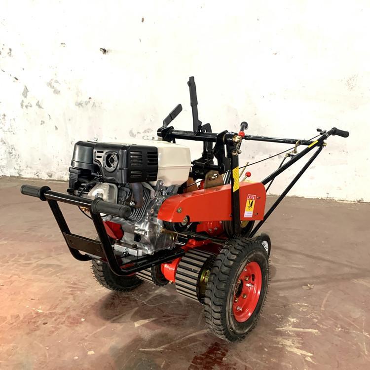 Máquina de trasplante de césped tipo empuje manual con alta eficiencia de corte ordenado