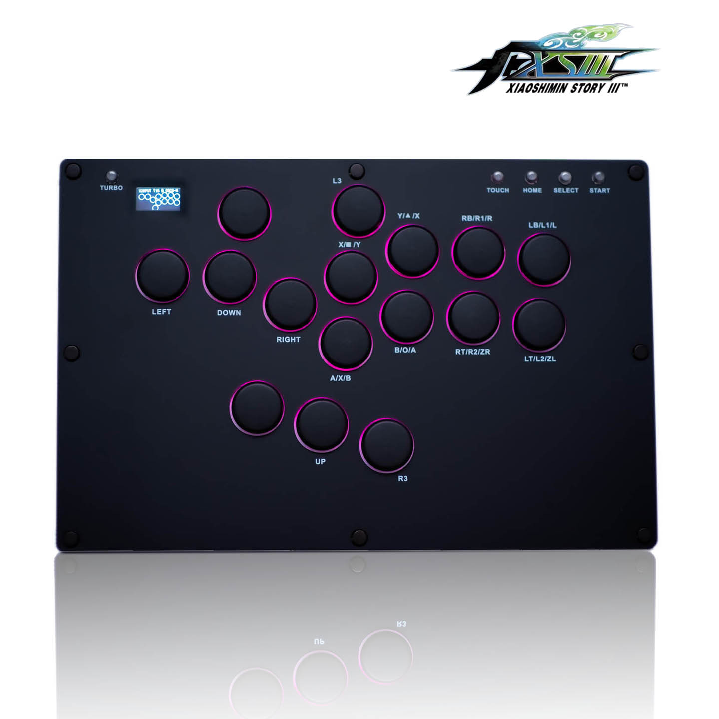 Ultra-thin silent fighting hitbox keyboard A16 game joystick arcade…