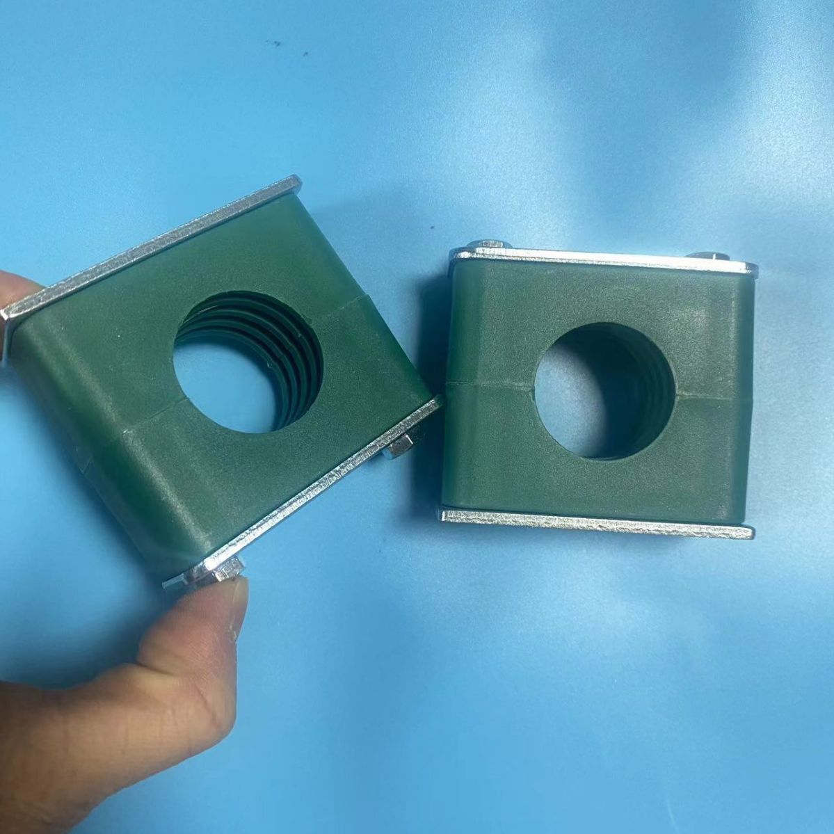 轻型工程塑料管夹管油管夹管卡固定件液压管夹船用管卡6mm---70mm