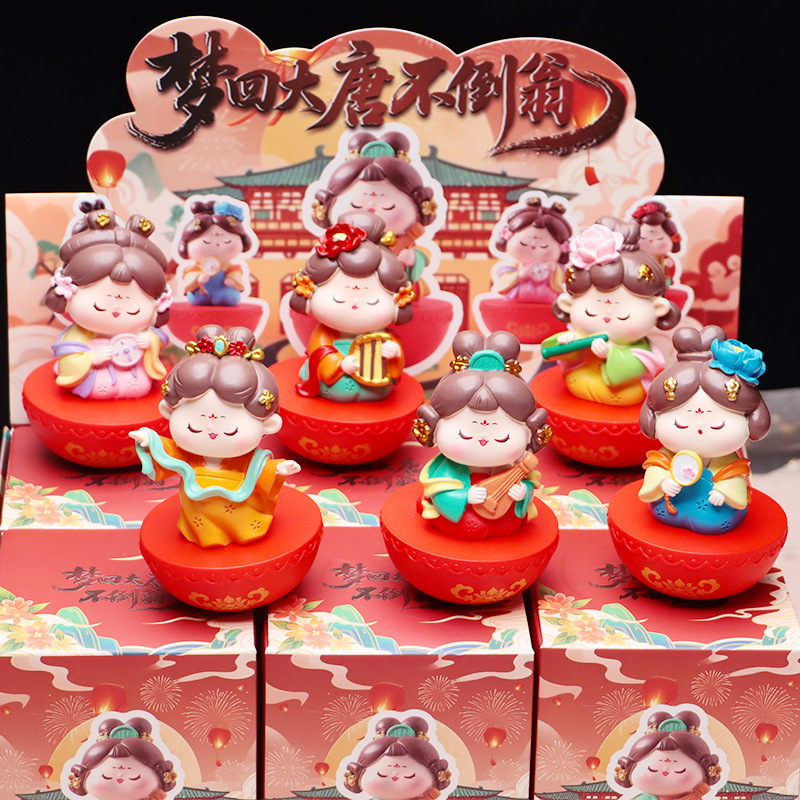 トレンディな小さなマリア ブラインド ボックス クリエイティブかわいい漫画レインボー ポニー フィギュア子供の誕生日プレゼントの小さな装飾品|undefined