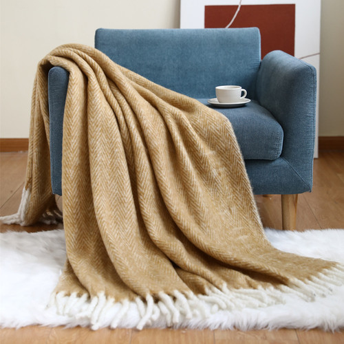 European and American sofa cover blanket lunch break air conditioning blanket TV blanket plush blanket summer blanket