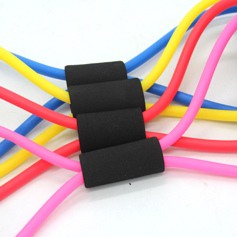 Fábrica de ocho palabras tirar de la cuerda de yoga tirar de la cuerda deportes de fitness elástico tirar cinturón abierto hombro belleza espalda 8-palabra tirar dispositivo