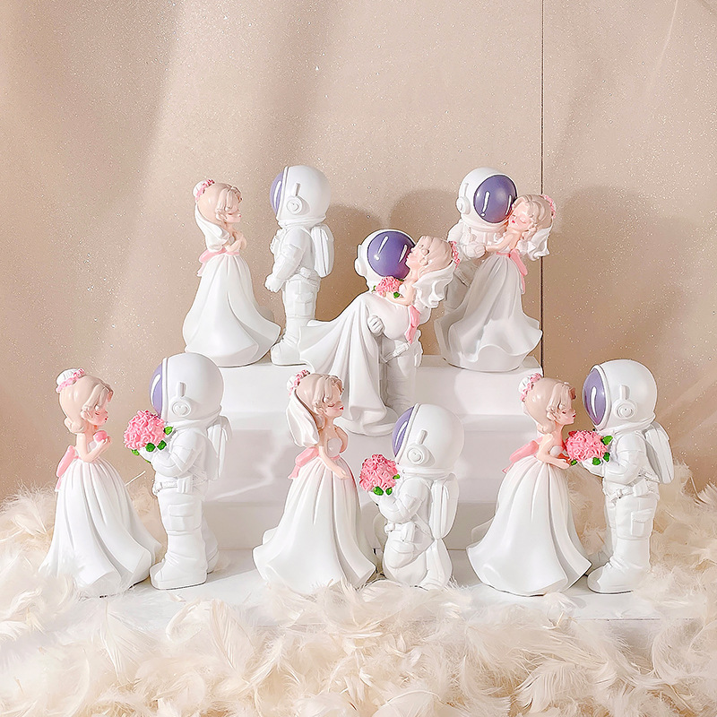 크리에이티브 발렌타인 데이 홈 데코레이션 웨딩 데코레이션 레진 공예 커플 선물 꿈꾸는 은하수 장식 선물