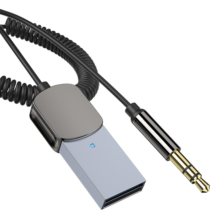 AUX receptor Bluetooth del coche 5,0 Adaptador convertidor Bluetooth 3,5mm transmisor de conversión de audio transfronteriza