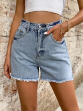 A 90130 American Vintage Summer Denim Shorts ��ʽ����ţ�ж�
