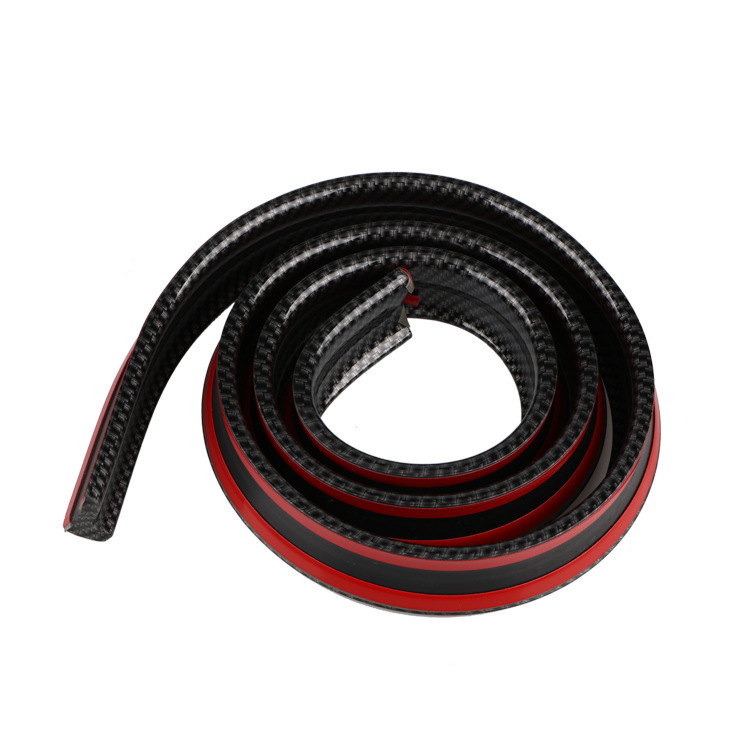 Car Modification Universal Rubber Tail Wing Large Tail Wing Small Tail Wing Wholesale Carbon Fiber Tail Wing Rubber Strip Wing