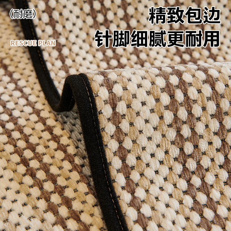 法式风加厚雪尼尔沙发垫2025新款四季通用防滑耐脏一片式坐垫批发|undefined