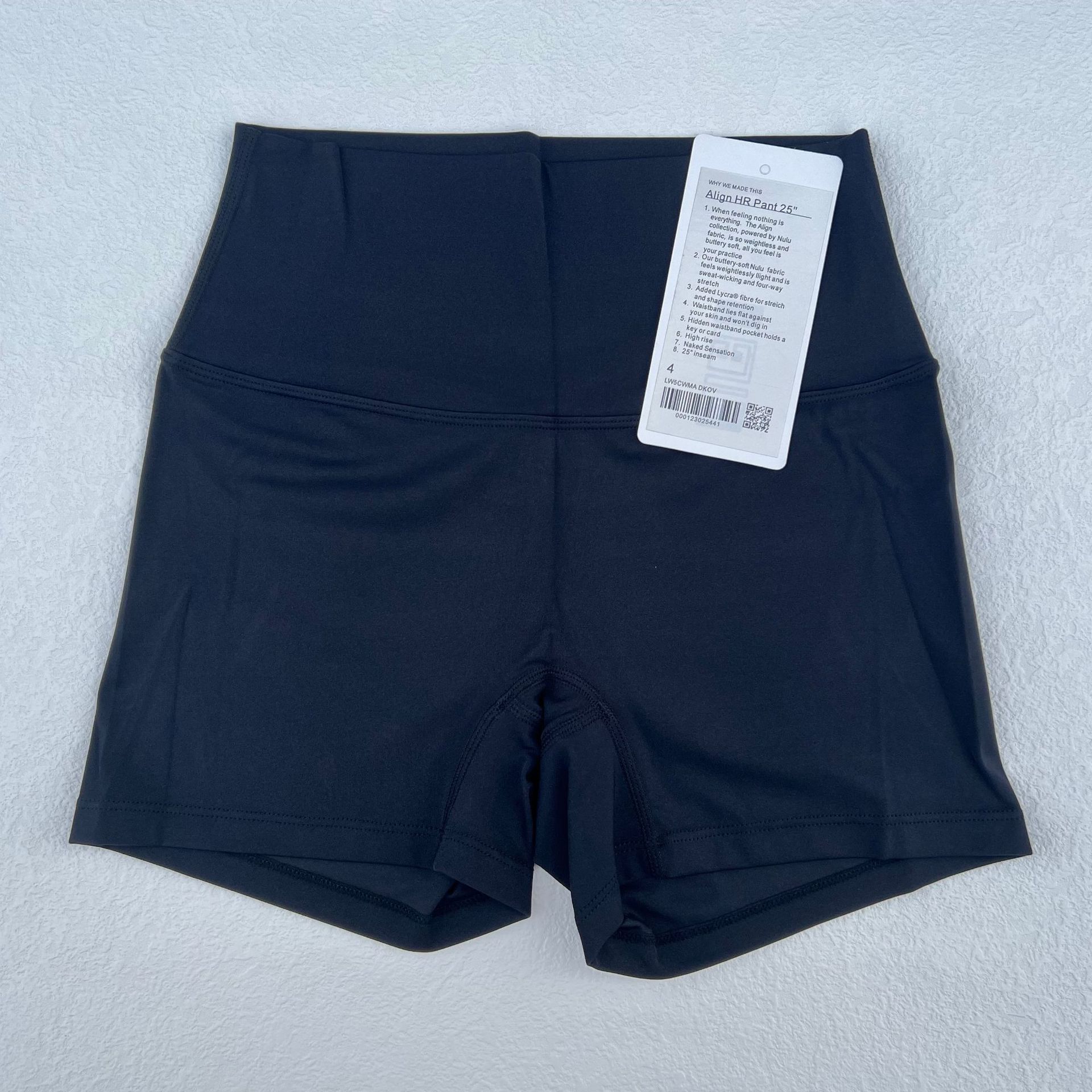 Pantalones cortos de yoga de cadera de melocotón de cintura alta sexy de verano para mujer lulu