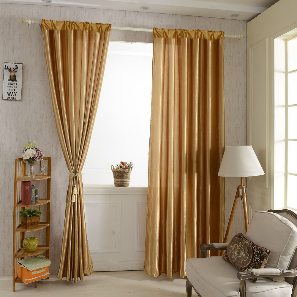 Ventas transfronterizas calientes Wumei satin tela cortinas acabadas sala de estar dormitorio sombreante acoplamiento de acoplamiento fábrica directa venta al por mayor