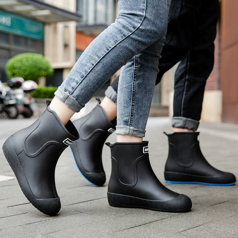 Fashionable footwear, non-slip chelsea, boots for beloved for men and women, shoes, mid-length
