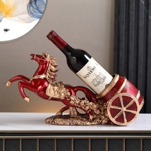 葡萄酒红酒酒架美式展示玻璃柜酒柜摆件餐边柜家居装饰品