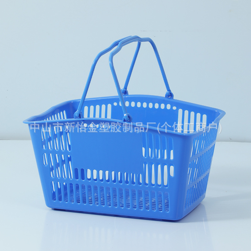 Fabricantes de cestas de compras de bocadillos tienda de conveniencia de cabello directo supermercado cestas de compras de plástico tienda de cereales de mano tienda de papelería