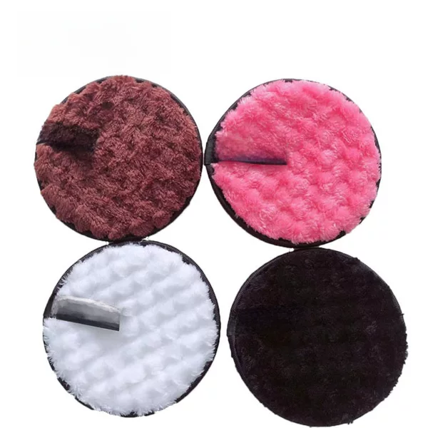 Factory price supply magic lazy water makeup remover puff face washing puff pineapple pattern makeup remover cotton puff