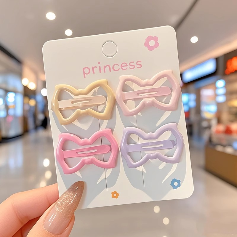 Niños estrellas clip para el cabello mujeres 2025 nuevo bebé clip BB cabello roto no lesiones clip para el cabello lateral ceja clip para la cabeza