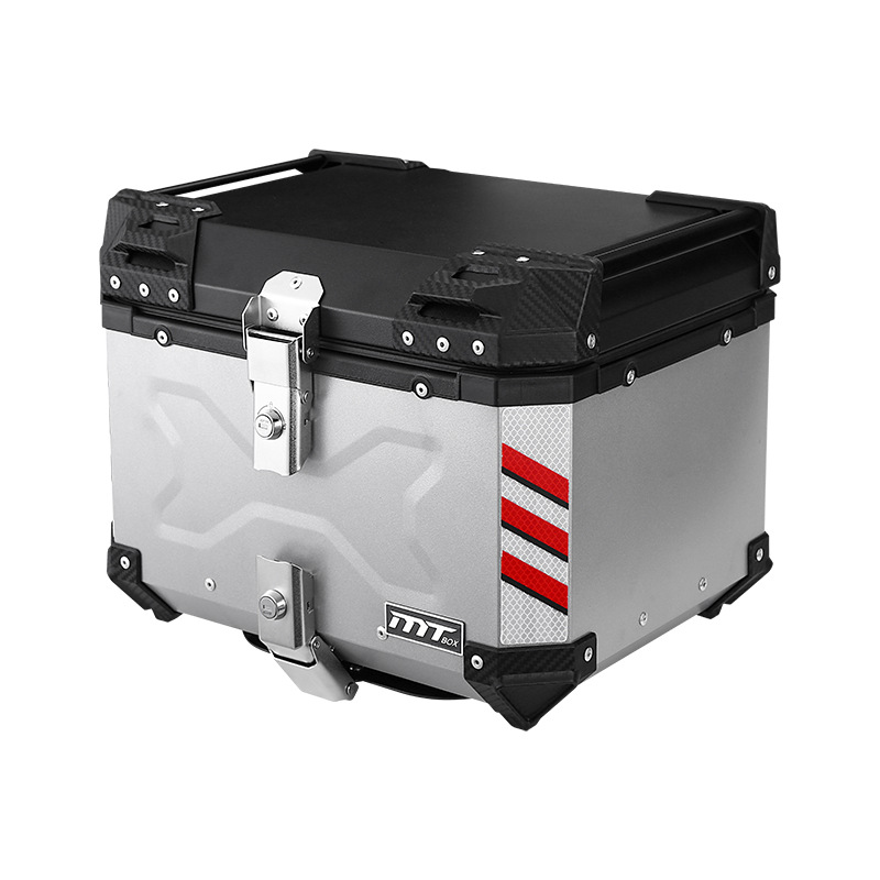 Scooter, caja trasera de aleación de aluminio, batería, ternero, coche eléctrico, maletero, gran capacidad para llevar