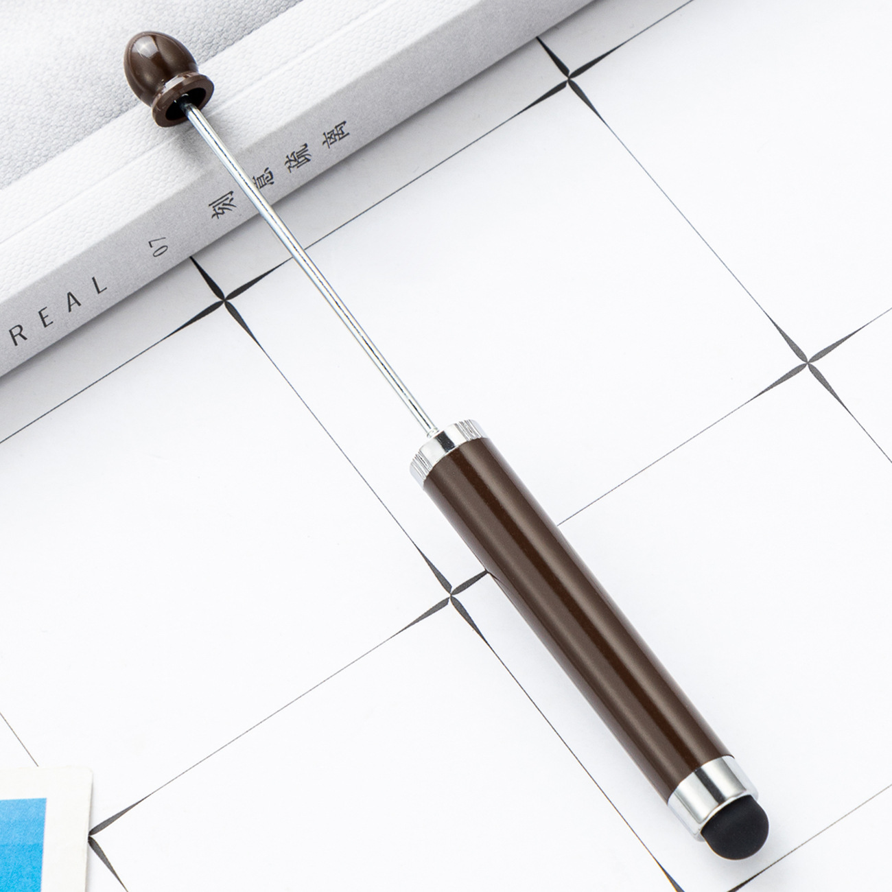 Nuevo bolígrafo de pantalla táctil DIY multifuncional 3 en 1 bolígrafo de bolas creativo de control táctil multicolor bolígrafo