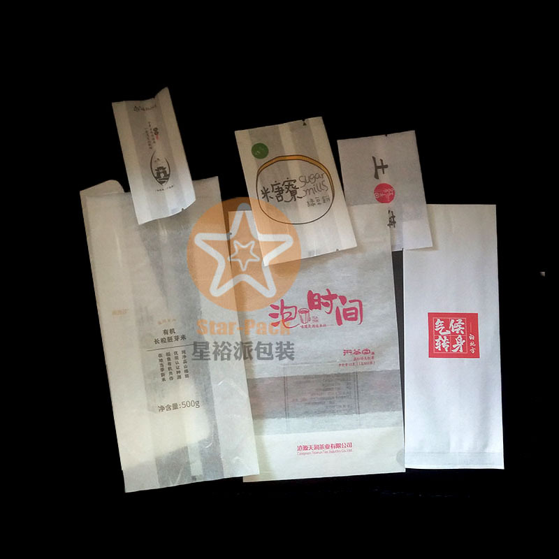 茶叶云龙棉纸铝箔袋