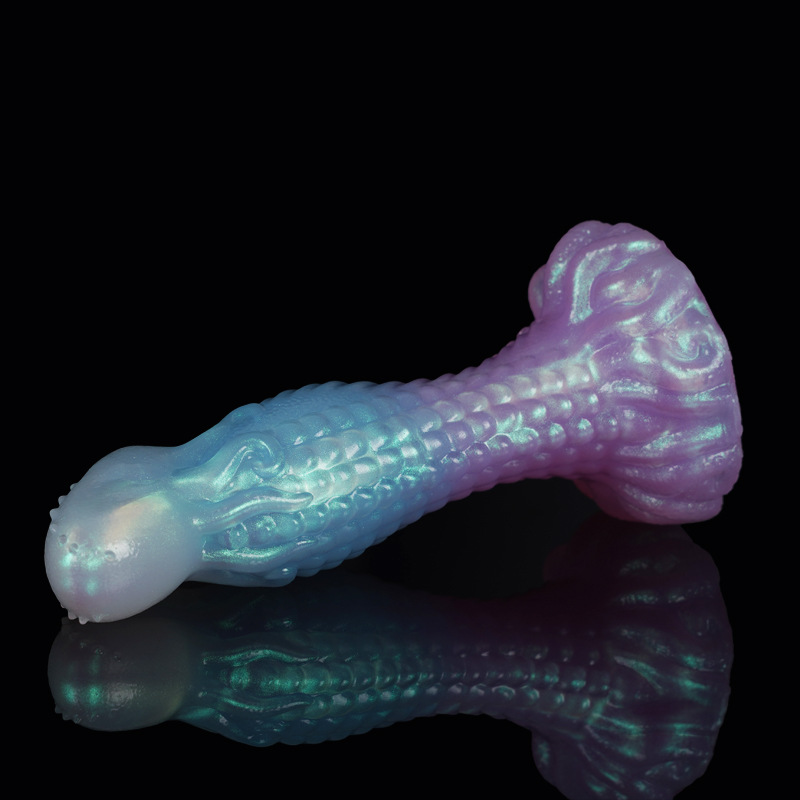 Plug anal femenino masturbador de patio trasero, silicona cristalina alta permeabilidad, nocturidad, plug anal sexual, artículos sexuales para adultos, plug anal anormal image 2