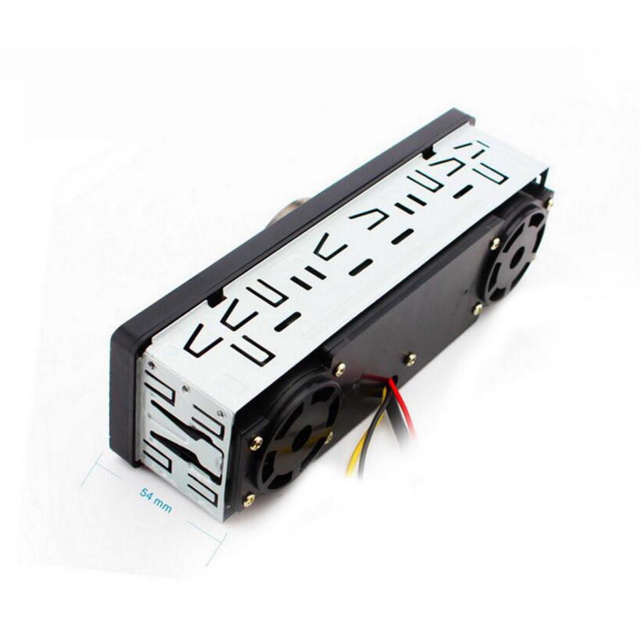 Single-DIN Car MP3 Player with Built-in Speaker, 12V Car Bluetooth Card-Insert FM Radio AV252