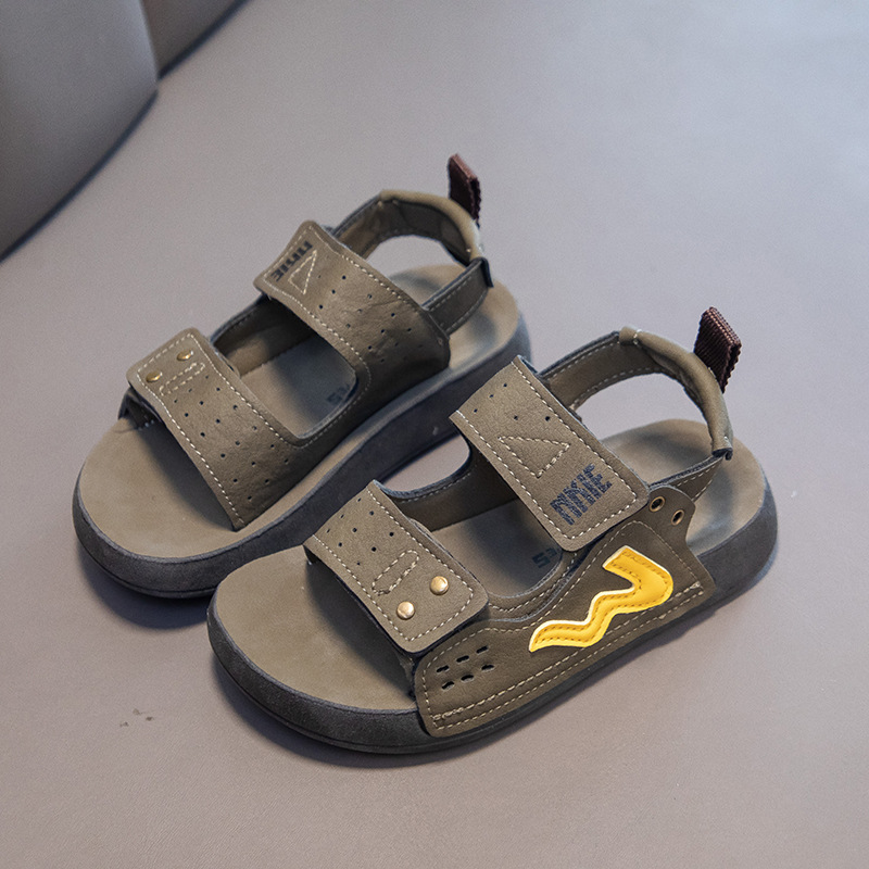 Sandalias para niños 2026 verano nuevo fondo suave sandalias para niños zapatos de playa resistentes al agua image 4