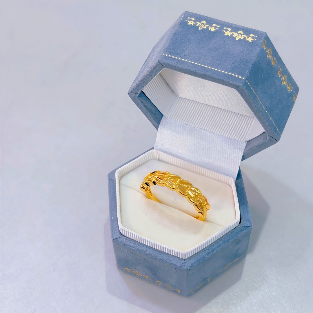 Wheat ear ring [bead edge]