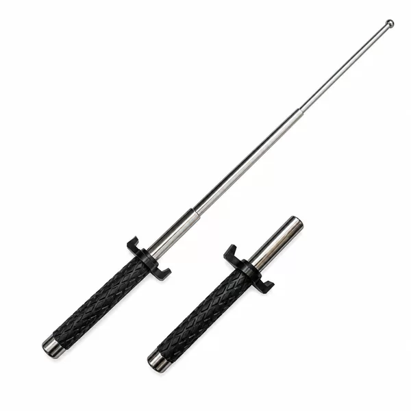 Leopard Shield Gen 2 Handheld Self-Defense Stick, Car-Mounted Self-Defense Telescopic Stick, 42CRMO Hardened Alloy Steel
