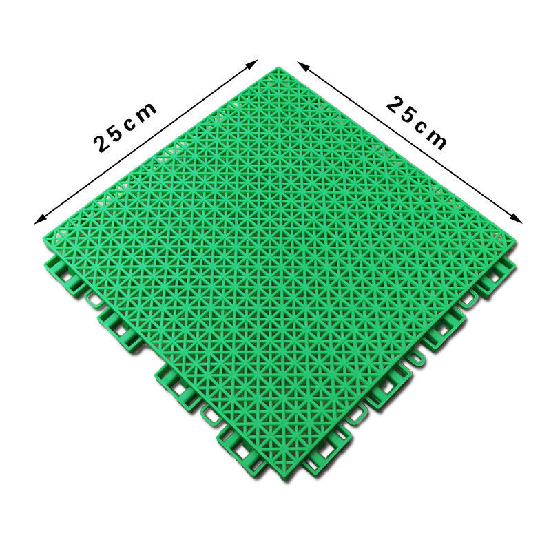 悬浮地板软塑篮球场幼儿园户外操场室外防滑橡胶跑道网格拼装地垫