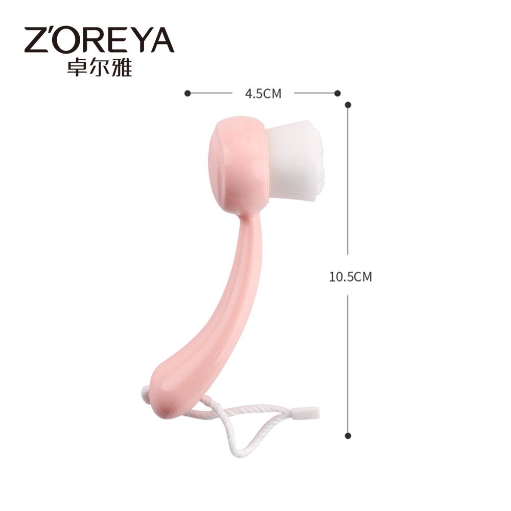 Zhuolya nuevo cepillo de limpieza al por mayor removedor de pelo suave INSTRUMENTO DE LIMPIEZA pore blackhead eliminación cordón arco cara lavado cepillo