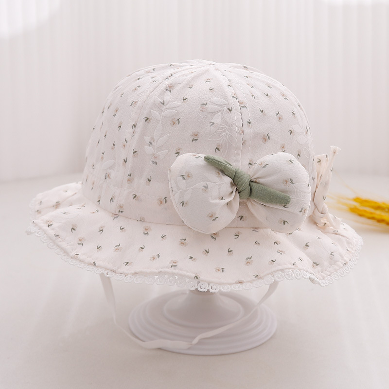 Sombrero de bebé otoño y invierno sombrero de bebé hombre sombrero de pescador para niños niñas sombrero de sol pequeño mes