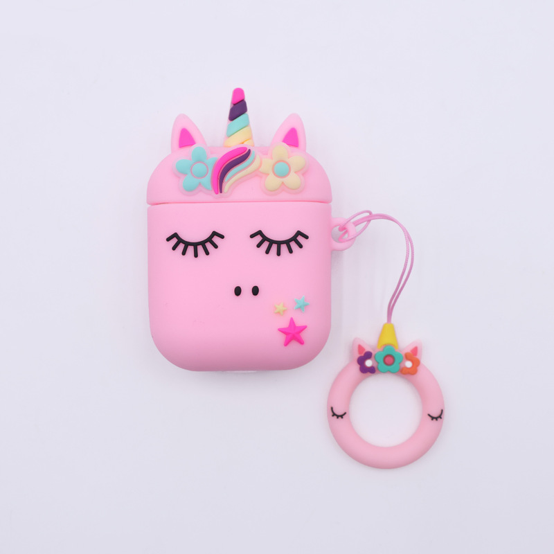特別オファー卸売 Apple Airpods 1/2 世代漫画ヘッドフォン保護カバーワイヤレス Bluetooth ヘッドセット保護シェル落下防止|undefined