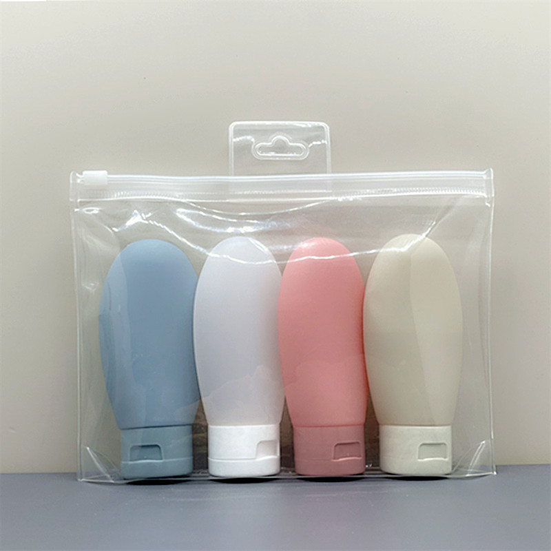 Bolsa de botella de viaje, juego de lavado, maquillaje, champú, gel de ducha, cuidado de la piel de viaje portátil, crema de manos, bolsa de embalaje