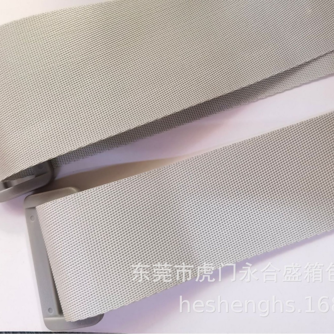 In Stock 2cm 2.5cm 3.2cm 3.8cm 5.0cm Light Gray Nylon Dense Weave Webbing for Bags and Backpacks
