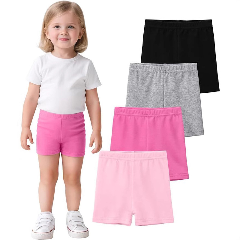 Children's Pants New Products Girls Pure Cotton Safety Pants Infant Leggings Baby Shorts Cycling Pants Children's Dance Pants