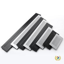 ✅铝合金透气网橱柜菱形口格栅长方形透气孔衣柜鞋柜通风网盖散热