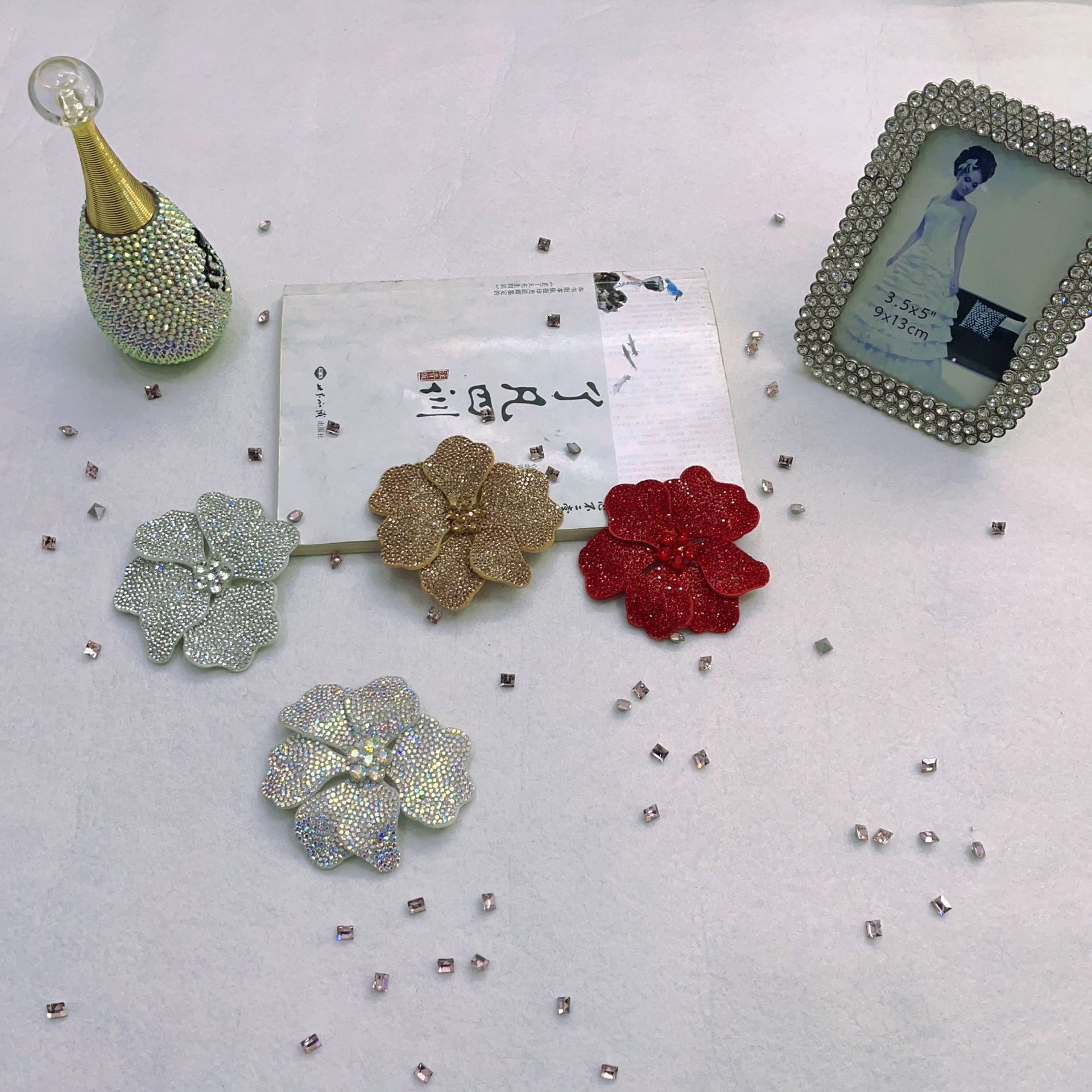 ���괿�ֹ��󻨶�diy ͷ�ΰ����ػ� ��װ���ϻ� ɽ�軨ñͷ�����