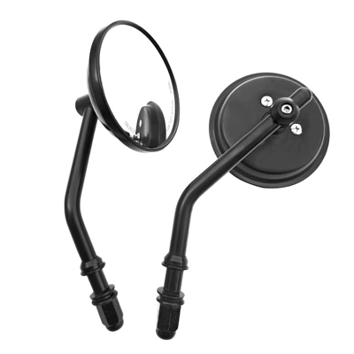 a unique small round shape and – Motorcycle rearview mirror
