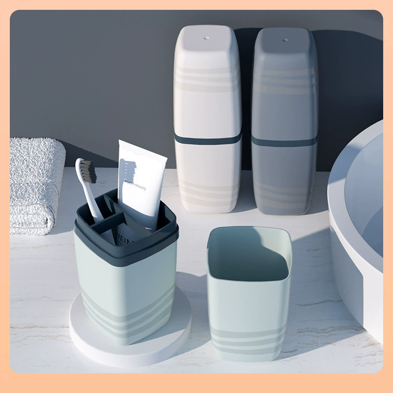 ◘ Дорожный стаканчик для зубной щетки, портативный стаканчик для мытья, домашний органайзер для зубных щеток, держатель для зубных щеток, стаканчик для ополаскивателя, дорожный футляр для зубной щетки